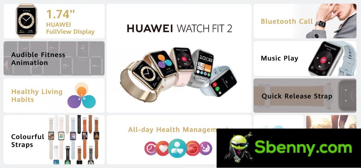 Huawei Watch GT 3 Pro goes global along with Watch Fit 2, Watch D and Band 7