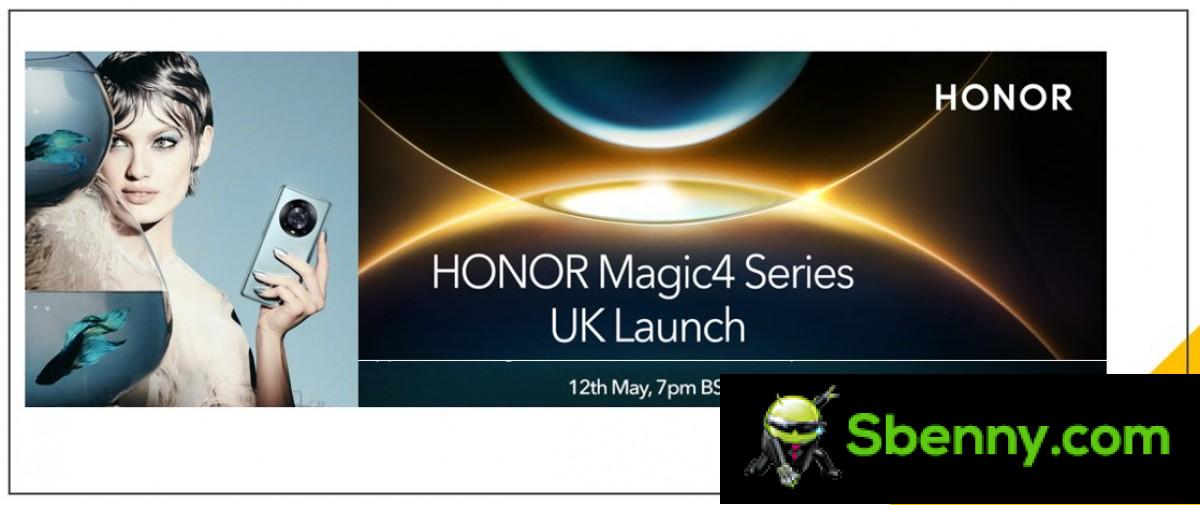 Global launch of the Honor Magic4 series scheduled for May 12