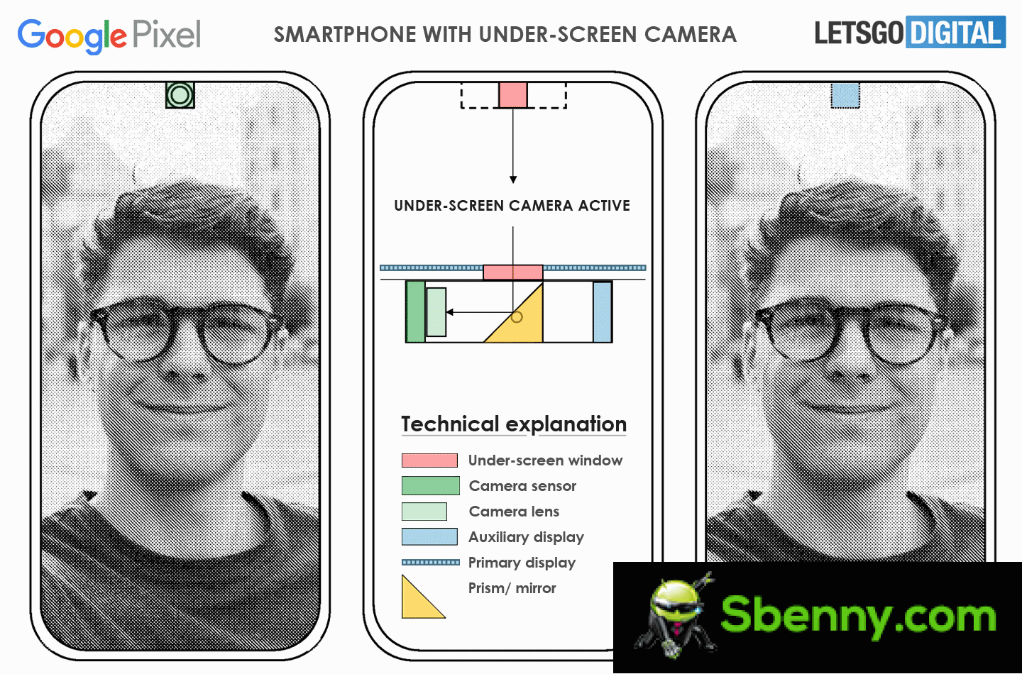 Google's first foldout may have a disappearing under-display camera