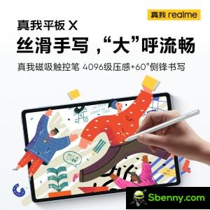 The Realme Pad X has an 11 \