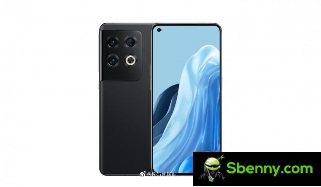 Rendering of Oppo Reno8 Pro