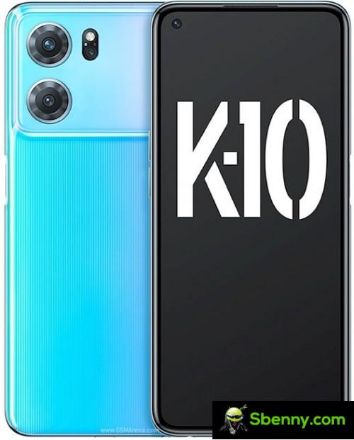 Chinese model Oppo K10 5G