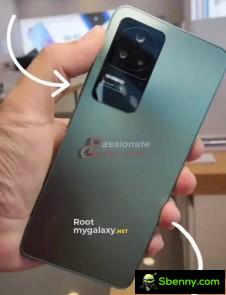 Leaked images of Poco F4 5G
