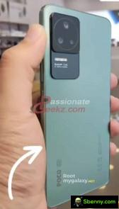 Leaked images of Poco F4 5G