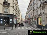 Montmartre at the Sacre-Coeur at sunset