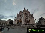Montmartre at the Sacre-Coeur at sunset