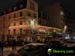 Montmartre and Gare Saint-Lazare at night