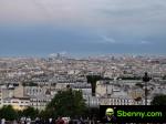Montmartre at the Sacre-Coeur at sunset