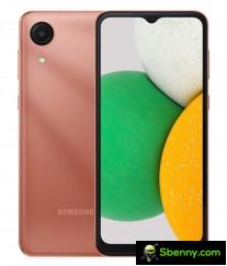 Samsung Galaxy A04 Core in three colors (leaked images)