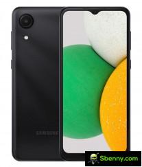 Samsung Galaxy A04 Core in three colors (leaked images)