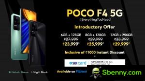 Poco F4 prices and launch information for India