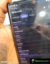 Live images of the Google Pixel 7 Pro prototype