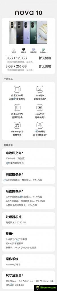 Huawei Nova 10