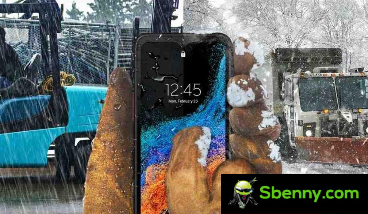 Official Samsung Galaxy XCover6 Pro with 5G connectivity and removable back 