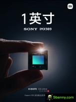 Xiaomi 12S Ultra will have a 1-inch Sony IMX989 sensor