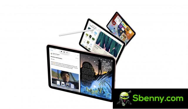Multitasking options on an iPad Air M1