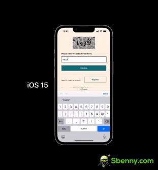 Access to iOS 15 versus iOS 16 with automatic verification