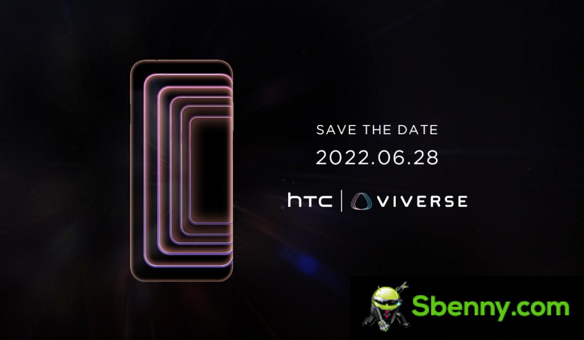 HTC will launch a Viverse smartphone on June 28th