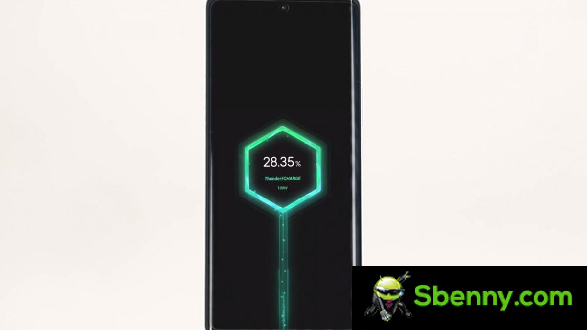 Infinix announces the 180 W Thunder Charge: coming to a flagship by the end of the year
