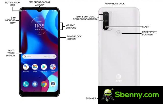 Motorola Moto g GO renders