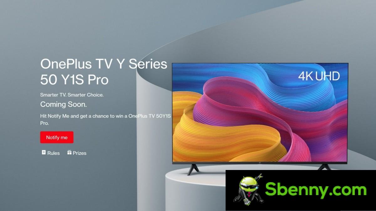 The launch of OnePlus TV Y Series 50 Y1S Pro has been anticipated with 4K screen and Dolby Audio