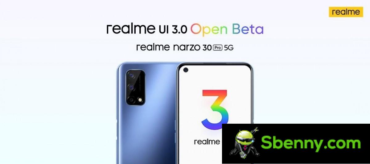 Realme UI 3.0 open beta announced for Narzo 30 Pro 5G