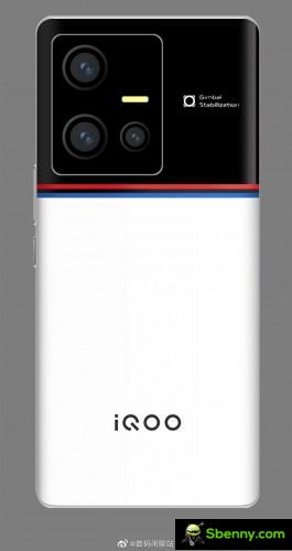 Rendering surfaces of the BMW iQOO 10 version