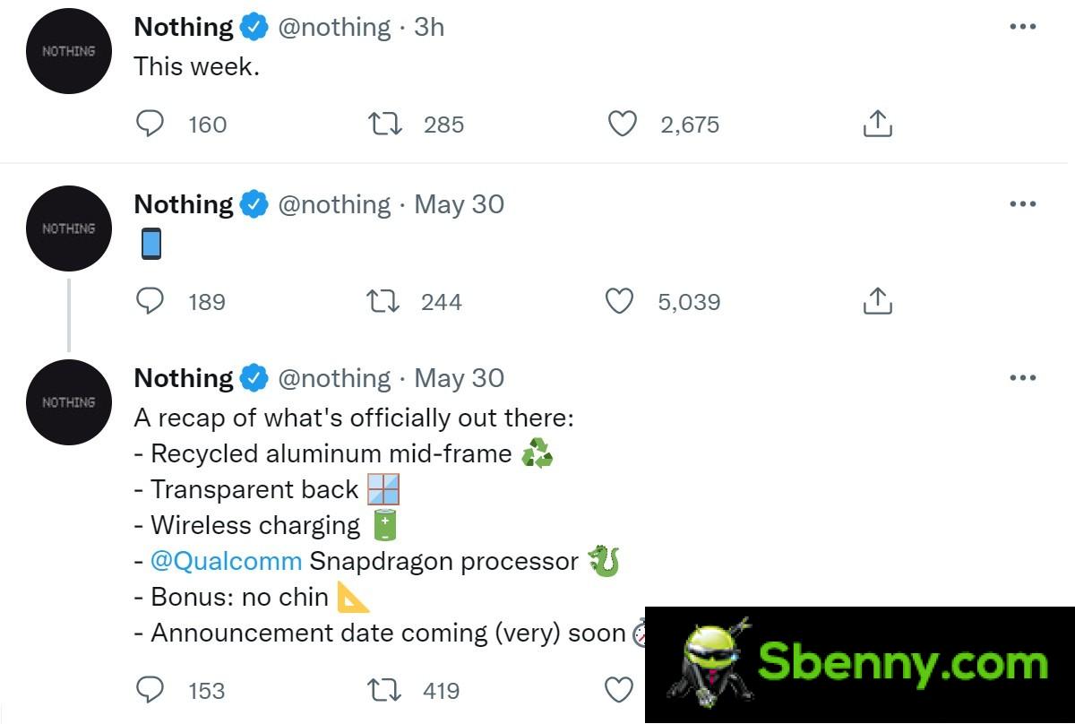 The Nothing Phone (1) could be announced this week