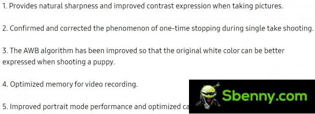 Camera improvements coming to Galaxy S22 Ultra with June 2022 update (automatically translated from Korean)