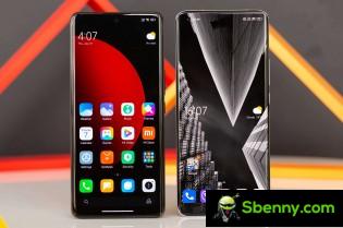 The Xiaomi 12S Ultra next to its predecessor
