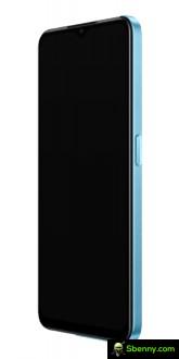 Oppo A97 5G in blue, black and pink