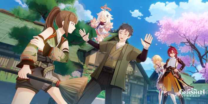 Genshin Impact Shikanoin Heizou Hangout