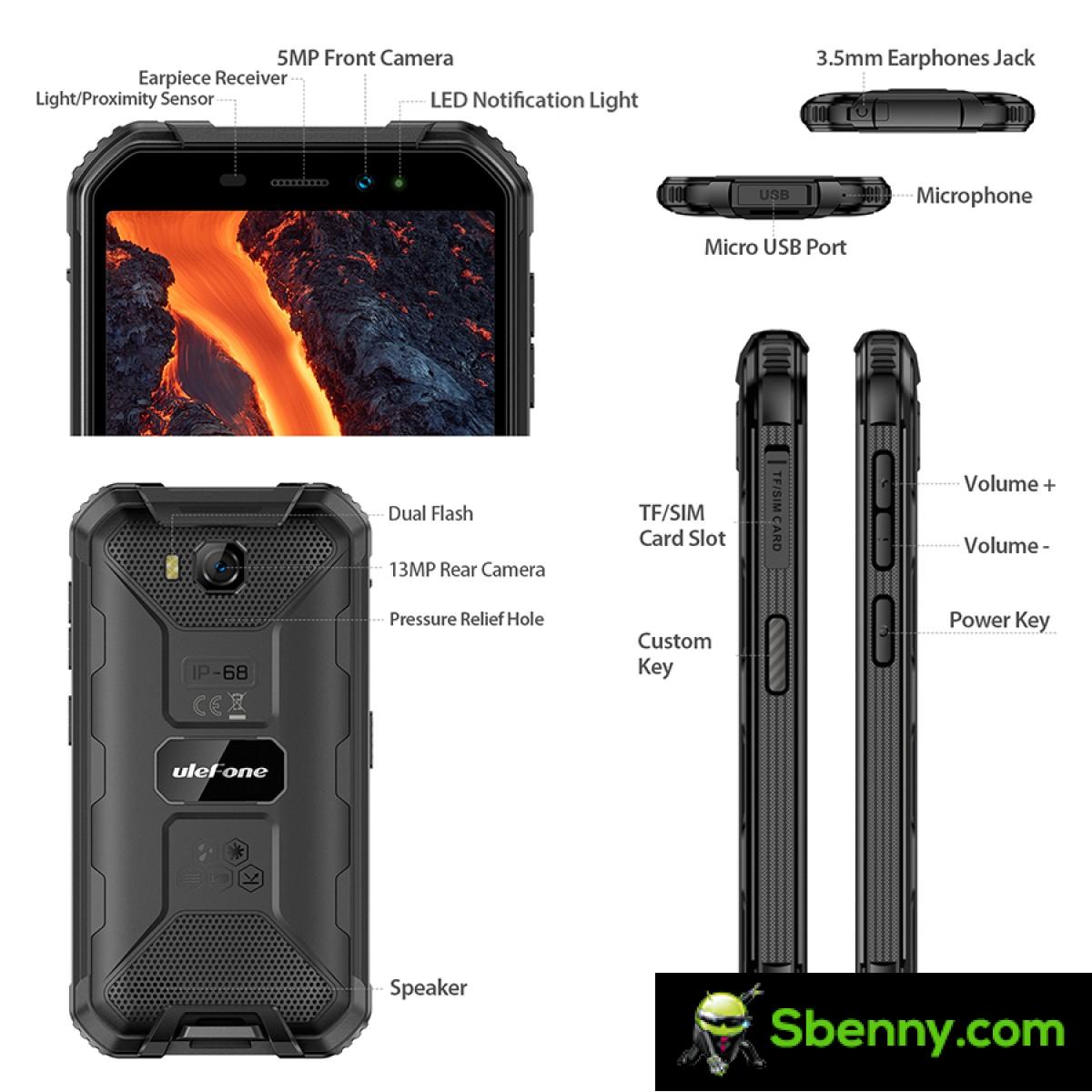Ulefone Armor X6 Pro is now official and on sale