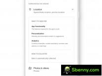 The new section on data security in the Google Play Store