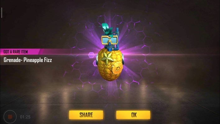 Free incendiary grenade skins
