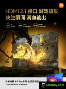 Main specifications of Xiaomi TV ES Pro 2022