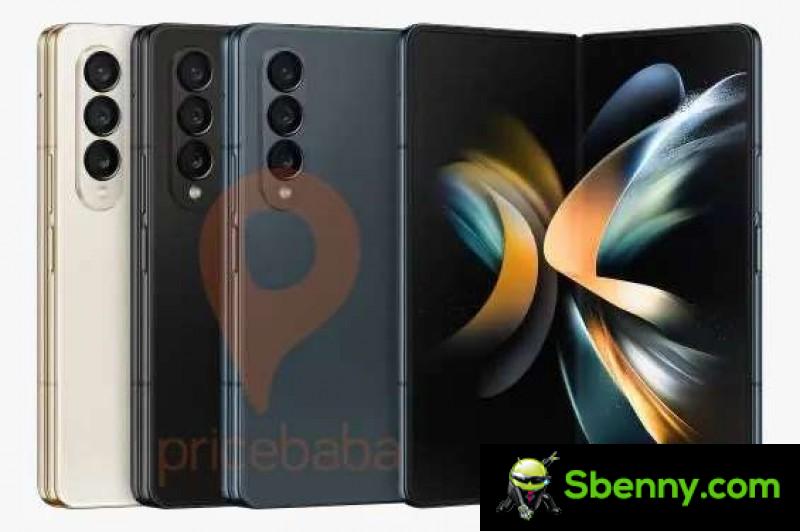 Finally - the first official press renders of Galaxy Z Fold4 and Z Flip4 arrive!