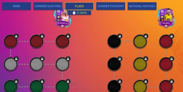 FIFA Mobile Summer Event Flags