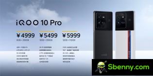 Pricing information for iQOO 10 and 10 Pro