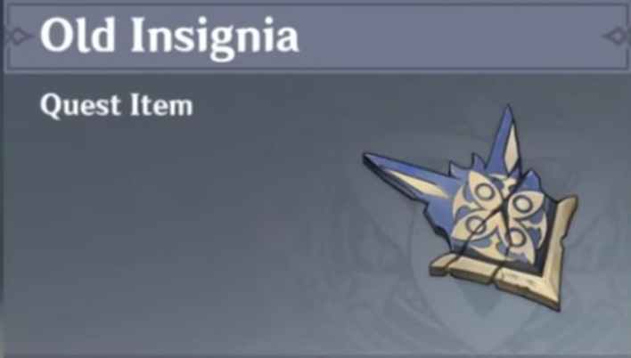 Genshin Impact Old Insignia 