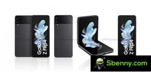 More renders leaked on the Samsung Galaxy Z Flip4