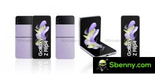 More renders leaked on the Samsung Galaxy Z Flip4