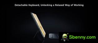 The all-new smart magnetic keyboard and improved M-Pencil