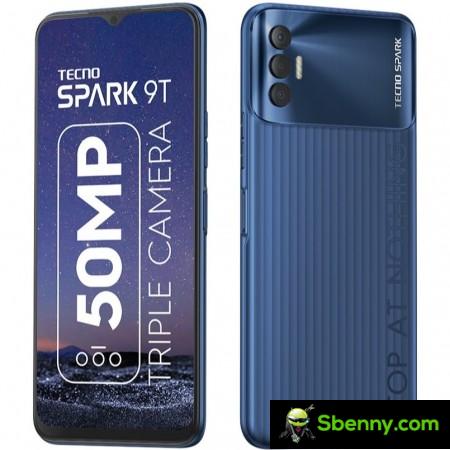 Tecno Spark 9T debuts in India with a different chip, a high resolution screen and a 50 MP camera