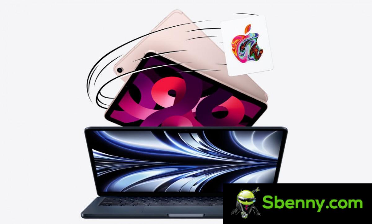 Apple's Back to School campaign started in Europe when you buy a Mac or iPad