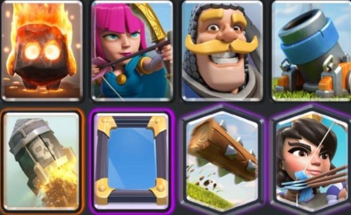 Mortar Princess Mirror Rocket Cycle Clash Royale