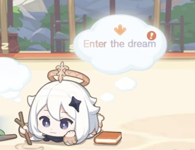 Hypnotizing dream at sea event by Genshin Impact