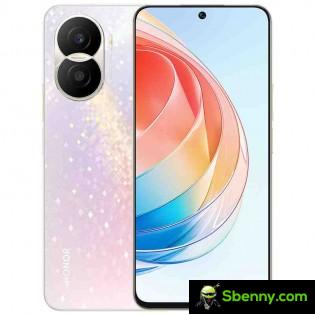 Honor X40i in pink rose and silver