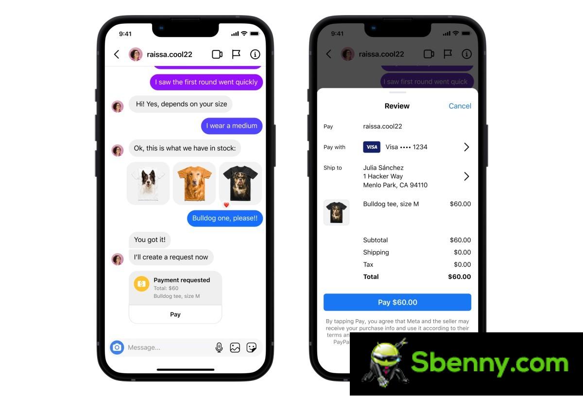 Instagram now allows you to buy things in chats