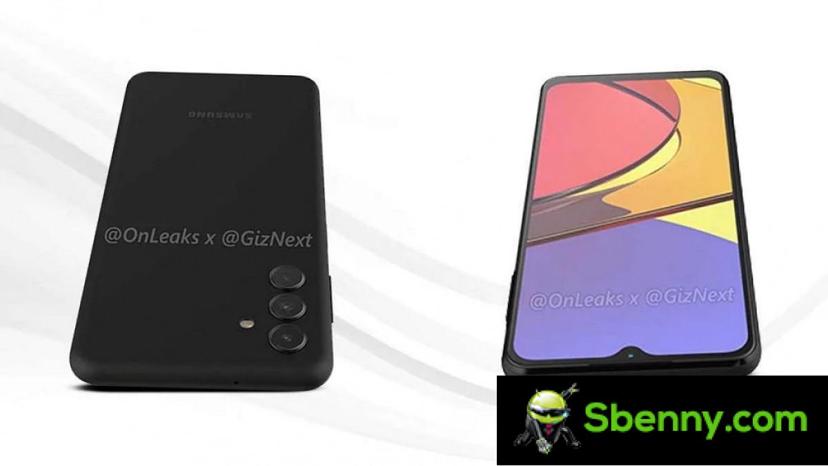 Samsung Galaxy A04s has previously leaked the renders